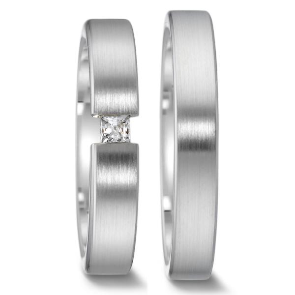 Weidner Trauringe Klassisch 61043 + 71043